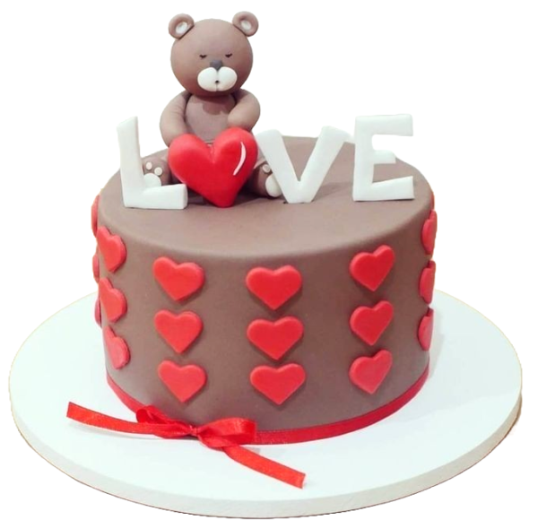 Teddy Love Cake