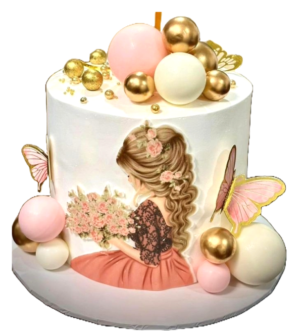 Enchanted Butterfly Cake