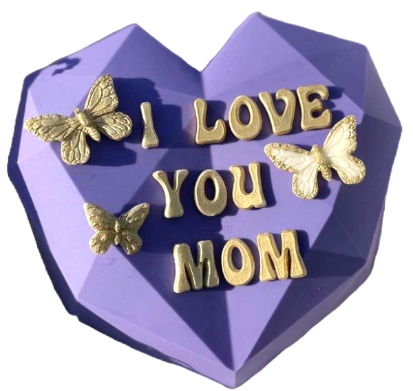 Love for Mom Pinata Cake