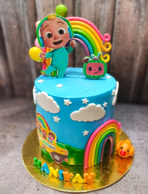 Cocomelon fun fiest cake