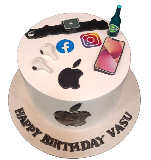 Apple's theme Cake