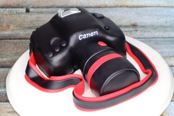 Capture & Celebrate Camera Cake
